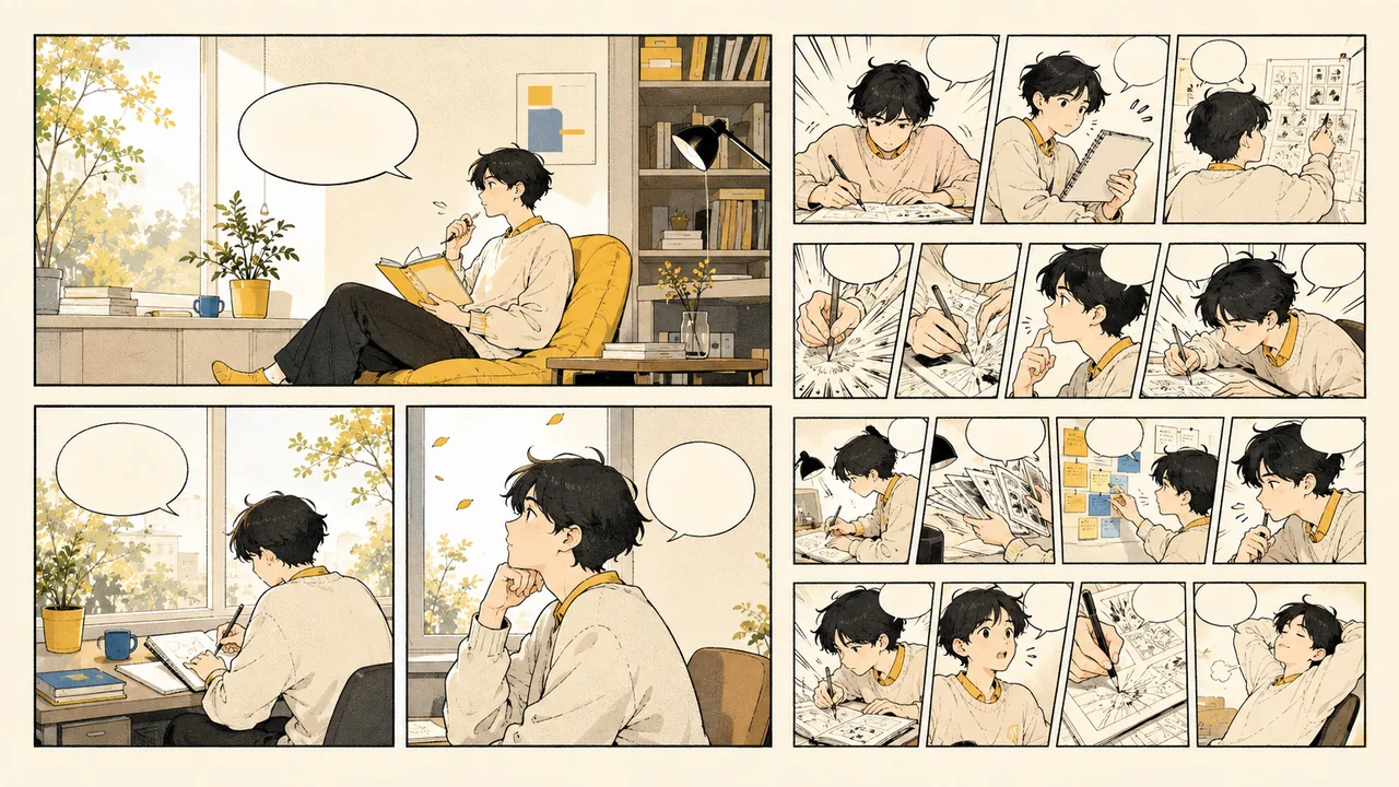 香蕉漫画留白与节奏图文说明
